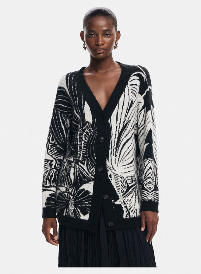 DESIGUAL كارديغان مطبوع - Image 1