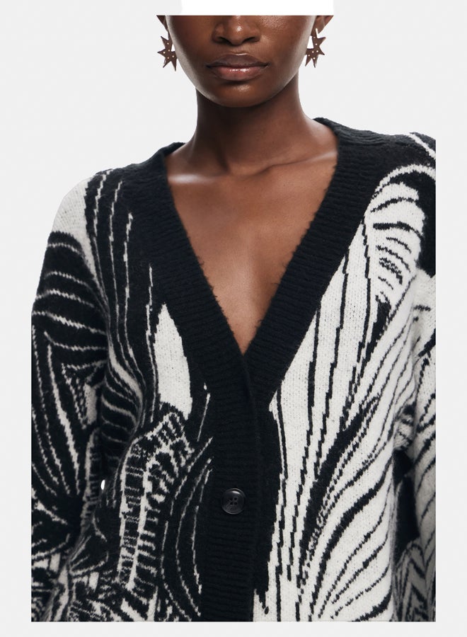 DESIGUAL كارديغان مطبوع - Image 5