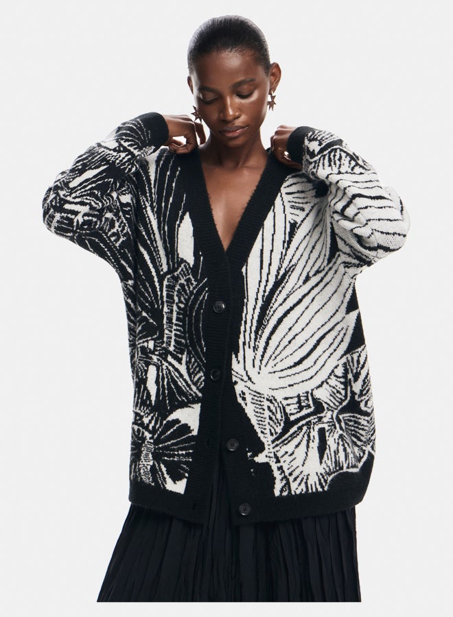 DESIGUAL كارديغان مطبوع - Image 3