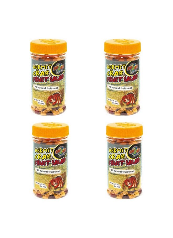 زوو ميد - مجموعة من 4 قطع من سلطة فواكه سرطان البحر الناسك SZMHC61 من Laboratories - Image 1