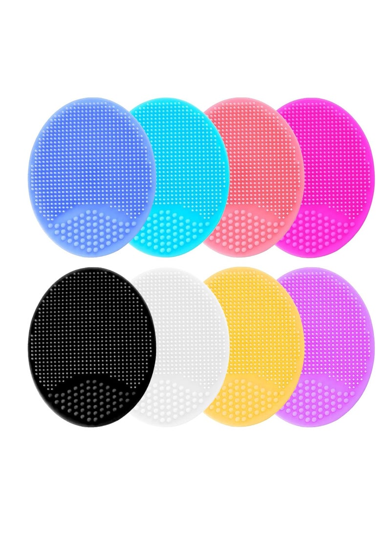 Face Scrubber, Silicone Face Scrubber, Soft Silicone Facial Cleansing Brush Face Exfoliator Blackhead Acne Pore Pad Cradle Cap Face Wash Brush for Deep Cleaning Skin Care 8 Pack - pzsku/ZB80C3188DD848BFB37ABZ/45/_/1736180667/4fe155f8-363c-4bd1-b952-99e1663f0c01