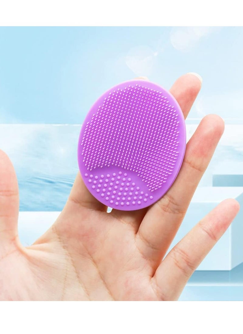 Face Scrubber, Silicone Face Scrubber, Soft Silicone Facial Cleansing Brush Face Exfoliator Blackhead Acne Pore Pad Cradle Cap Face Wash Brush for Deep Cleaning Skin Care 8 Pack - pzsku/ZB80C3188DD848BFB37ABZ/45/_/1736180668/60bc29b4-87dd-4a5d-ab33-a606727a8c9f