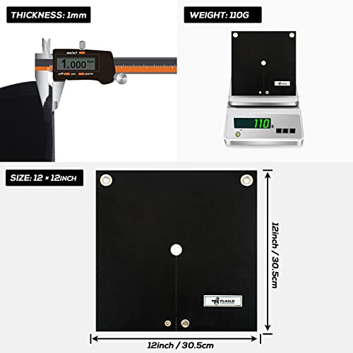 FLASLD Welding Blanket & Heat Shield Mat for Soldering Copper Pipe, 12''x12'' Flame Protector Pad Plumbing Hole Propane Torch (1 Pack) - Image 4