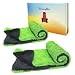 YeewayVeh 2Pack 16x16 Car Detailing Drying Towels 1400 GSM Microfiber Drying Towels for Final Water Chasing Safe Drying of Gaps Mirrors Vehicle Interiors Green - Image 2