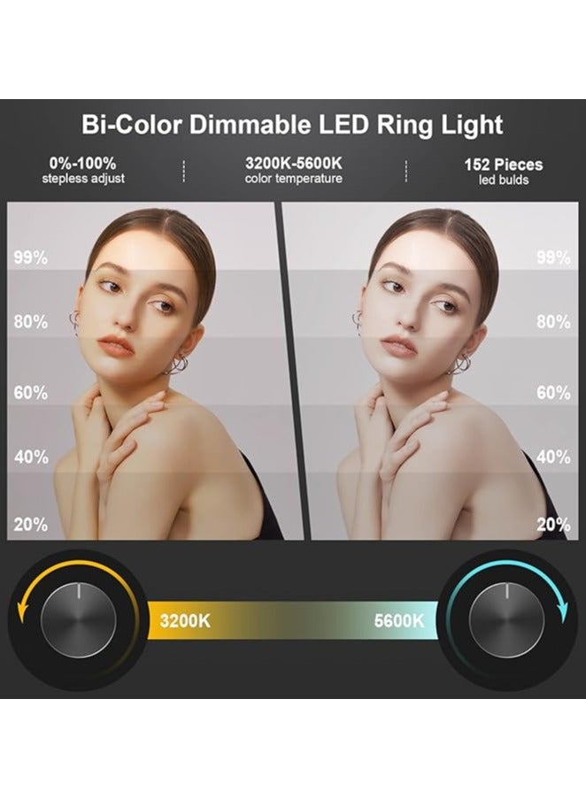 GVM GVM TL‑15RS 15 W RGB + Bi‑Color On‑Camera LED Video Light – Dual Hot‑Shoe, Bluetooth App Control & Built‑in NP‑F Battery  - Image 3