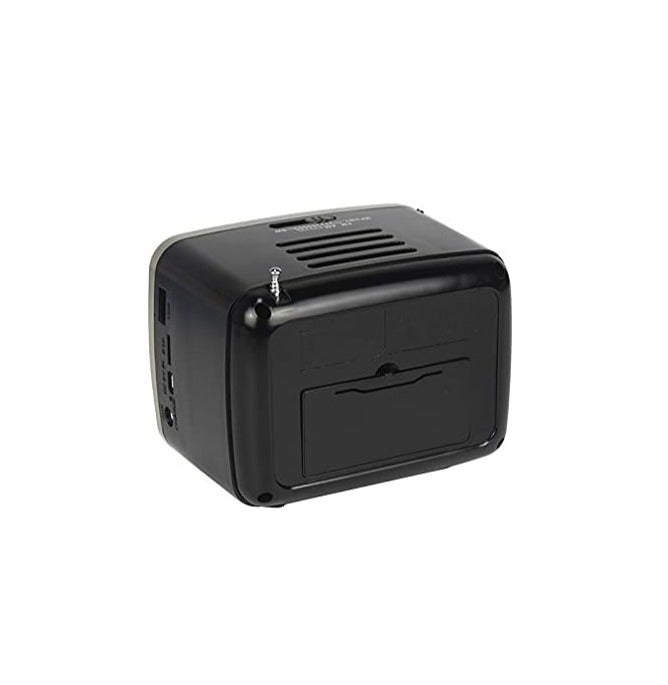 ثلاث ارباع راديو كلاسيكي خشبي بلوتوث ومدخل ذاكرة ومدخل USB و AUX - Image 4