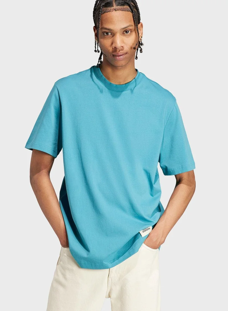 adidas تي شيرت طويل