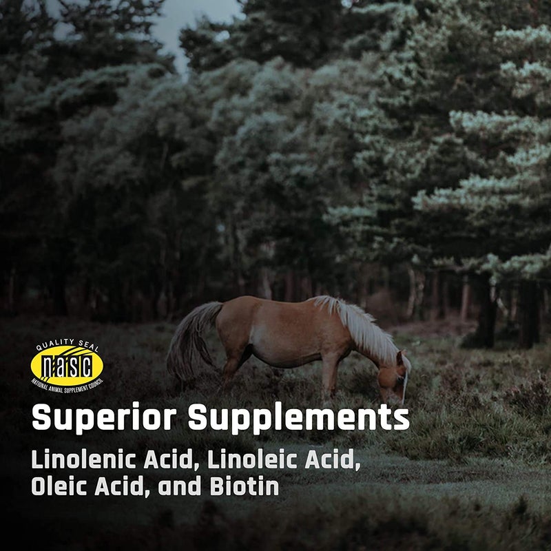 Majesty's Omega Wafers - Superior Horse/Equine Skin, Coat, and Immune Support Supplement - Omega 3, 6, 9, and Biotin (Peppermint, 2 Pack(120 Count Total)) - Image 5