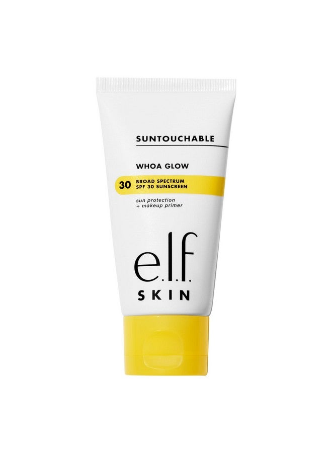 إلف كريم واقي من الشمس ووا جلو من إلف سكين، بعامل حماية من الشمس 30، وبرايمر مكياج لإطلالة متألقة، مصنوع من حمض الهيالورونيك، نباتي وخالٍ من القسوة، قد تختلف العبوة، مقاوم لأشعة الشمس - Image 1