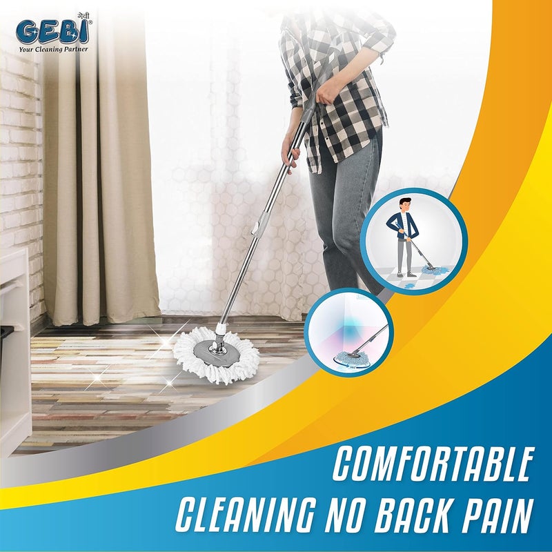 GEBI SUPER SPIN MOP (Plastic Jali) - Image 2