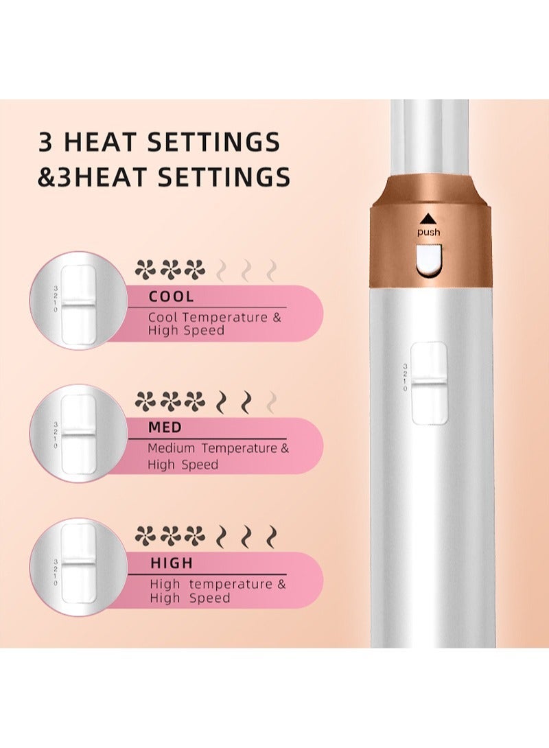 5 IN 1 Hair Dryer Brush & Styling Tool Set All-IN-One Salon Hot Air Styler for Drying Combing Curling Straightening Auto Air Curler for Hair, Fast Styling - Image 3