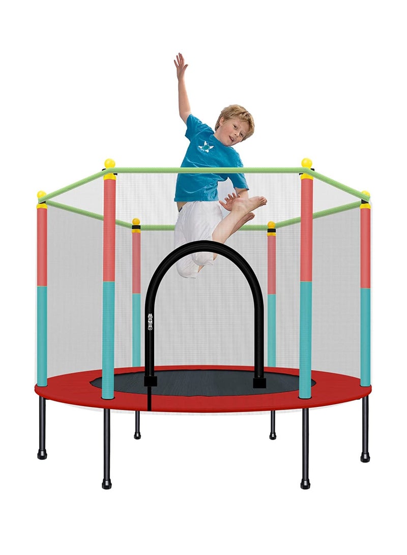 DubaiGallery Kids Bouncer Baby Jumper Indoor Trampoline Baby Children Bouncers with Guardrail Fitness Adult Trampoline Kid Jumpers  - Image 1
