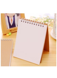 Excefore A6 Kraft Cover Notebook, 70 Sheets, Starter Sketch Book and White Cartridge Paper Sketch Pad with Sizes for Mixed Media Use, 7 Pack  - Image 2