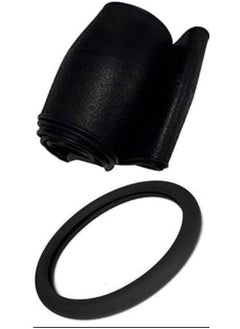 Generic Generic Silicone Steering Wheel Cover, Breathable Non-Slip Design, Soft and Comfortable Feeling, Universal Auto Car Steering Wheel Stitch on Wrap - Black 