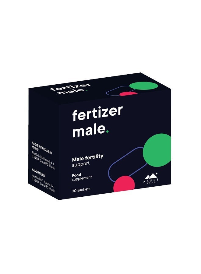 Fertizer Male Offer 1+1 free / Fertizer Male is a premium fertility supplement designed to boost sperm health and improve male reproductive function. Enriched with L-Carnitine, L-Arginine, Coenzyme Q10, and essential vitamins like B12 and folic acid, it supports sperm count, motility, and DNA integrity. Clinically proven to enhance fertility and safe with no adverse effects, Fertizer Male comes in a convenient once-daily dose with a refreshing orange flavor. - Image 2