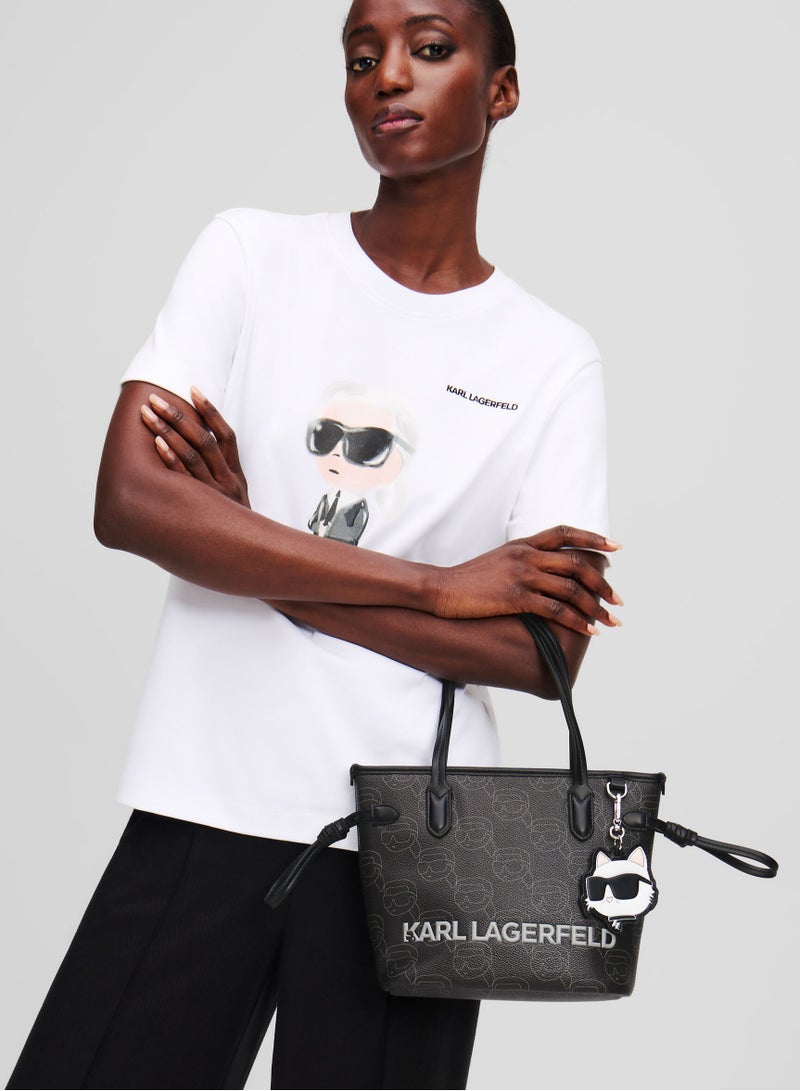 Karl Lagerfeld Paris IKON MONOGRAM Small Crossbody Bag  - Image 2