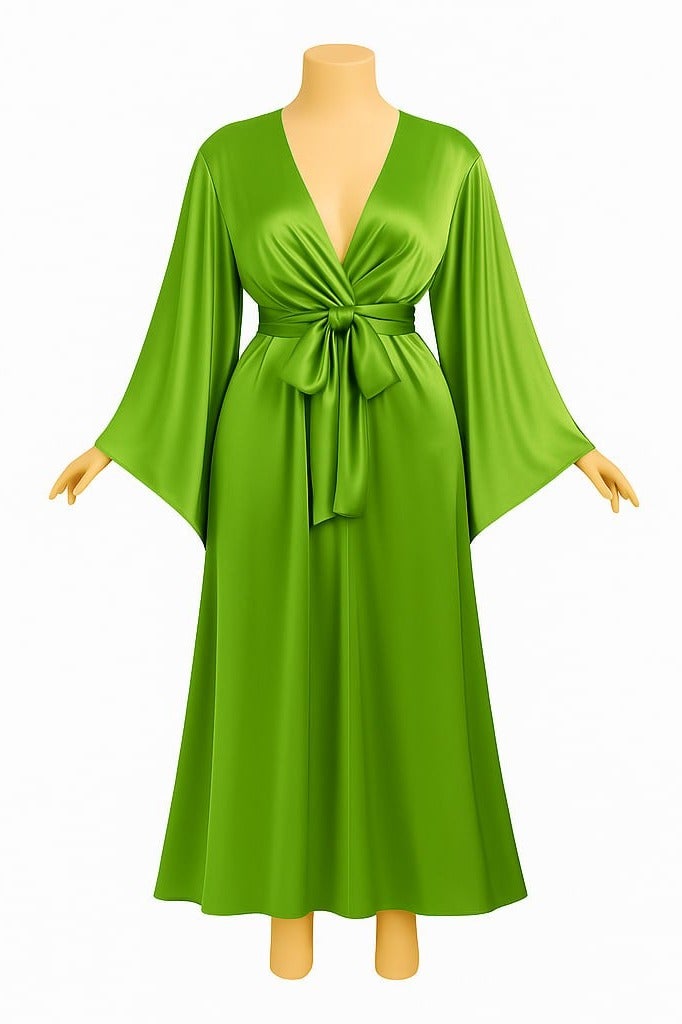 Lingerie Set Model 0145 , Apple Green