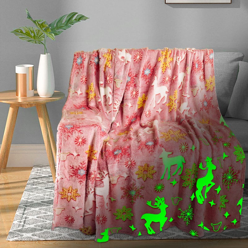 Christmas Blankets  Throws  Soft Red Throw for KidsGirlsBoysWomen 40x60 Birthday Gift