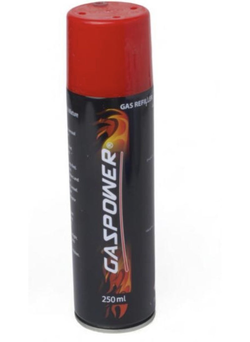 GASPOWER Purified Gas For Refilling With Nozzle Heads 250 mL (8Pc) - Image 3