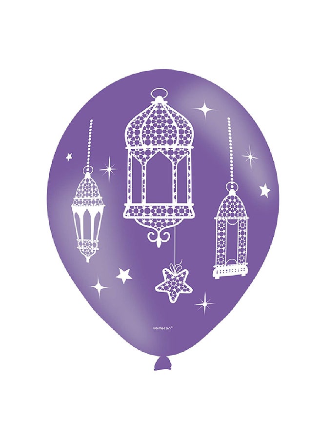 Amscan 15-Piece Eid Mubarak Latex Balloons 11 Inch - Image 2