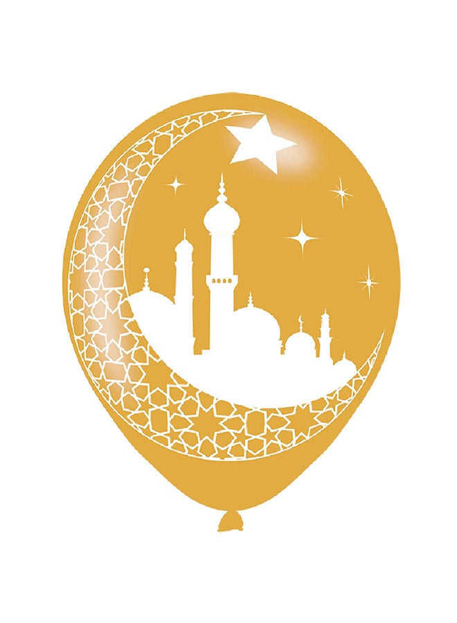 Amscan 15-Piece Eid Mubarak Latex Balloons 11 Inch - Image 3