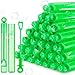 Shappy 24 Pcs Mini Bubble Wands Bulk for Kids Party Favors Small Bubbles for Birthday Gifts Goodie Bag Stuffers Outdoor Summer Toys Toddlers Boys Girls Green - Image 2