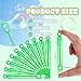 Shappy 24 Pcs Mini Bubble Wands Bulk for Kids Party Favors Small Bubbles for Birthday Gifts Goodie Bag Stuffers Outdoor Summer Toys Toddlers Boys Girls Green - Image 4