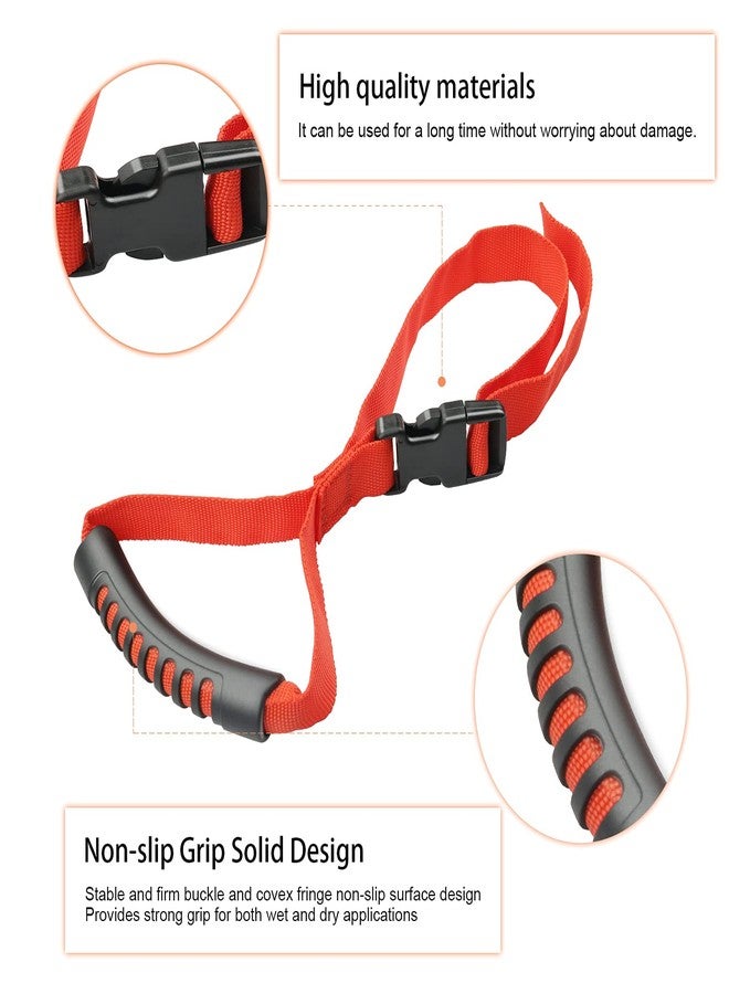 Bentolin Hand Handle Adjustable Standing Safety Red Handle Suitable for Elderly and Assistance- Disability Help (2-Pack - Image 2