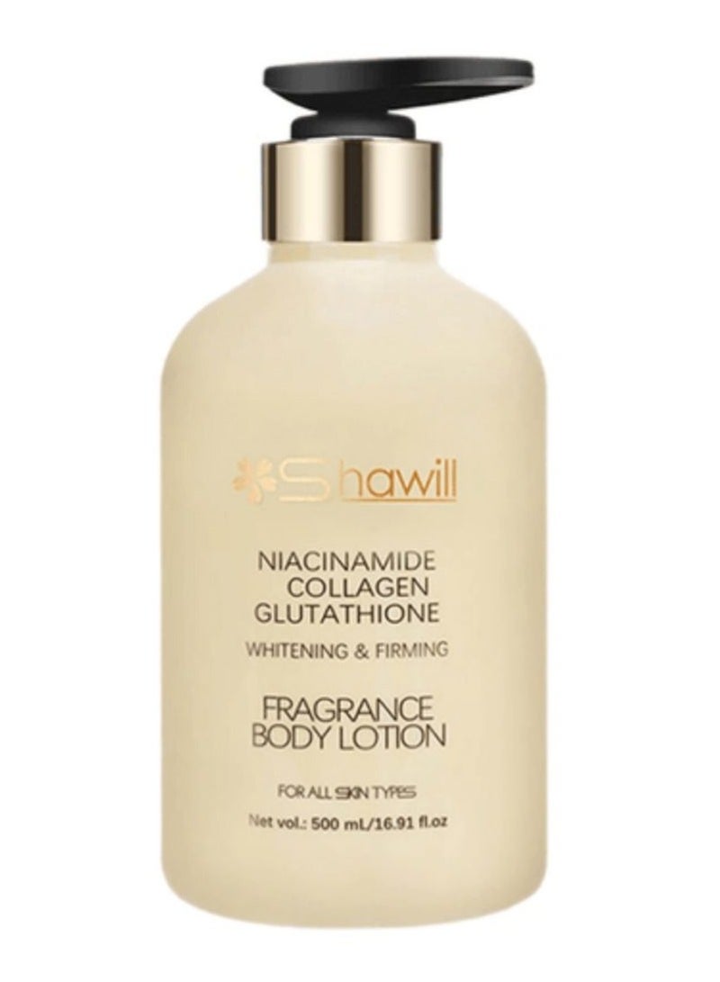 Shawill Niacinamide Collagen Glutathione Body Lotion - 500ml - Image 1