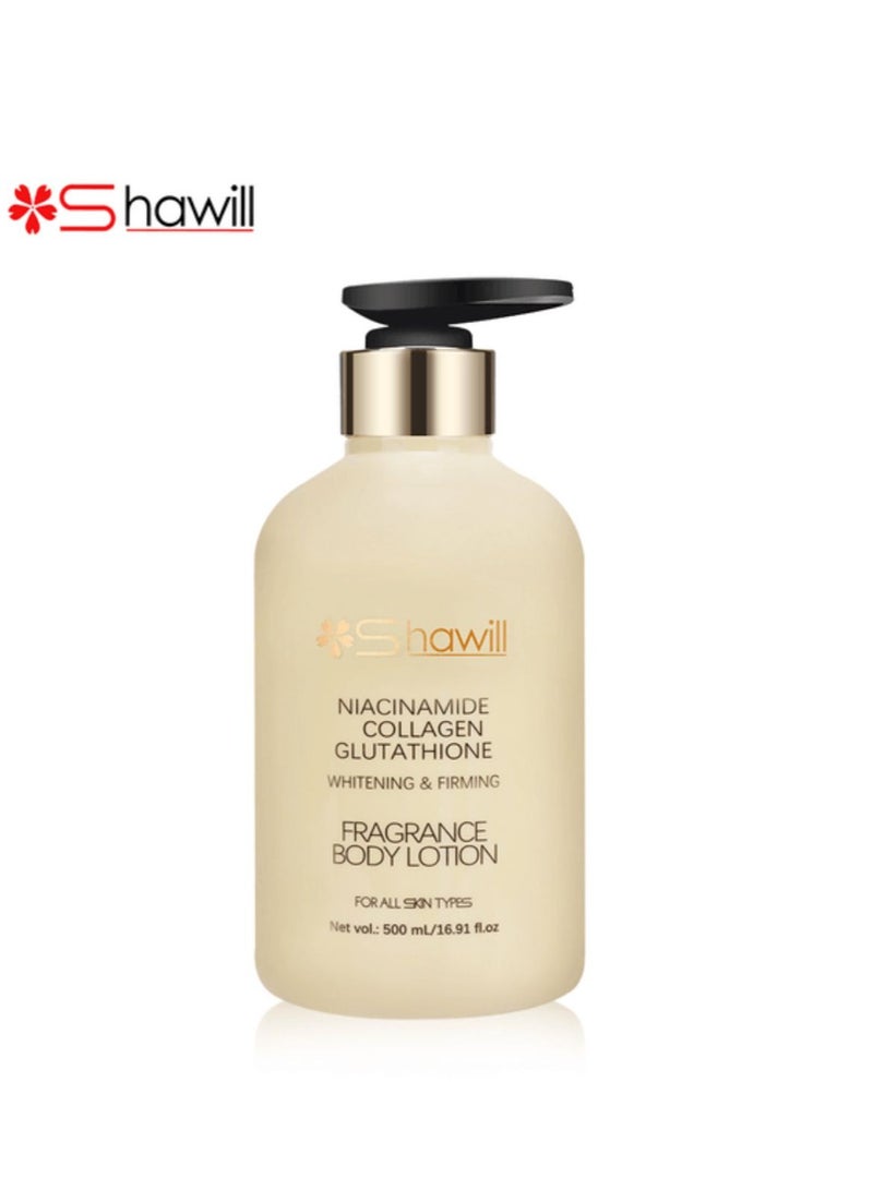 Shawill Niacinamide Collagen Glutathione Body Lotion - 500ml - Image 2