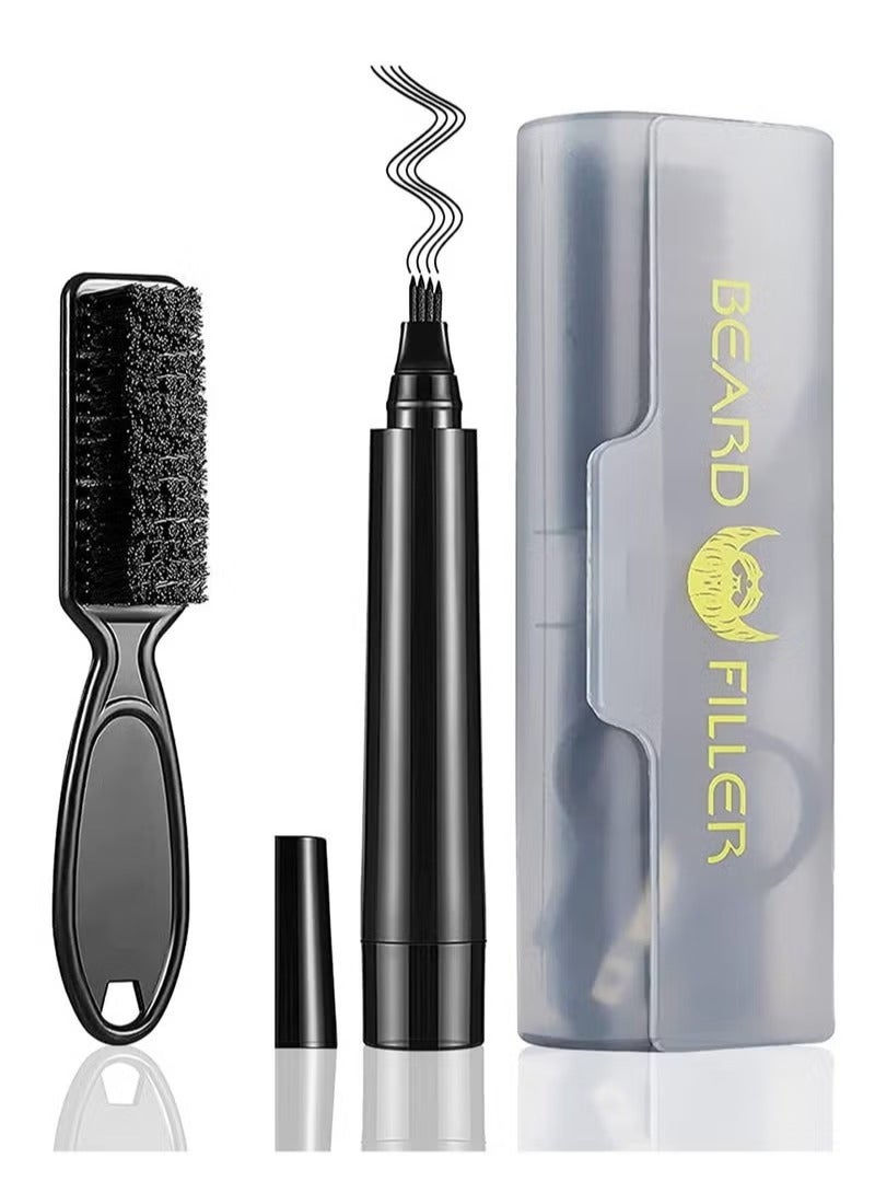 Generic Beard Pencil Filler Water Proof Long Lasting Coverage and Natural Finish for Beard, Moustache and Eyebrows  - Image 1