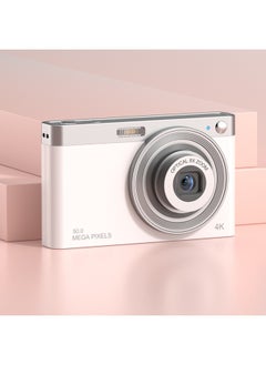 Generic HD CCD Student Digital Camera 50 Million Pixel Telescopic Lens 4k Optical Micro Single Cross-border-Body Color:White  - Image 4