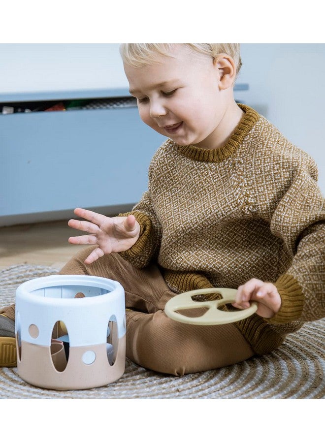 Dantoy TINY BIO Eco-Friendly Shape Sorter Toy (7 Pieces), Babies & Toddlers, Shape & Pattern Recognition, Hand-Eye Coordination, Non-Toxic, Dishwasher Safe, Made in Denmark, Ages 10 Mos+ - Image 5