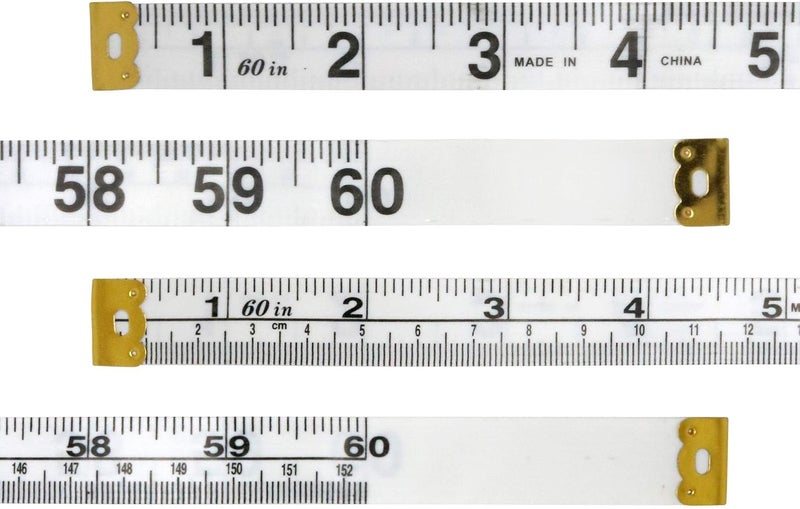 AquaFalcon Measuring Tape for Body Measurements, Soft Tape Measure Double Scale, Has 150 Centimetre Scale on Reverse and Front 60 Inch - Image 5
