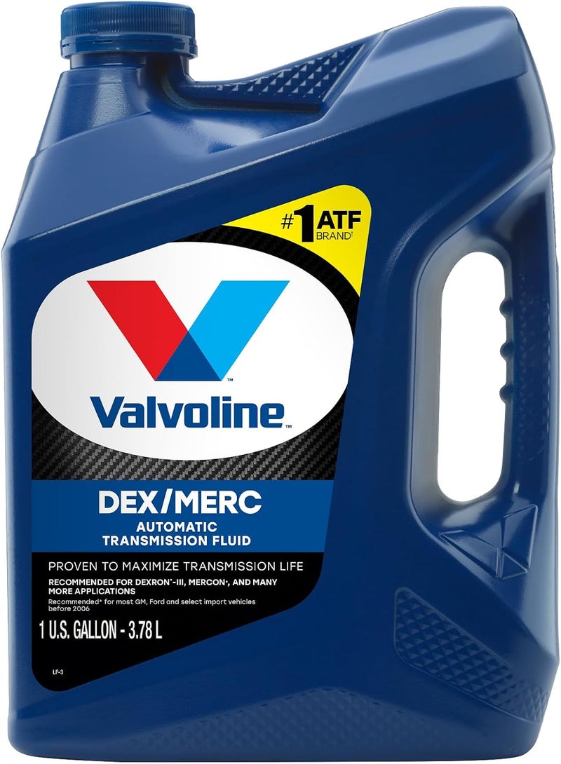 فالفولاين سائل ناقل الحركة الأوتوماتيكي DEX/MERC (ATF) من فالفولين 1 جالون مواد معالجة بدقة - Image 1