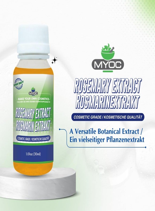 Myoc Liquid Rosemary Extract - Natural Herbal Extract for Skincare, Personal Care & Culinary Applications - 30ml - Image 2