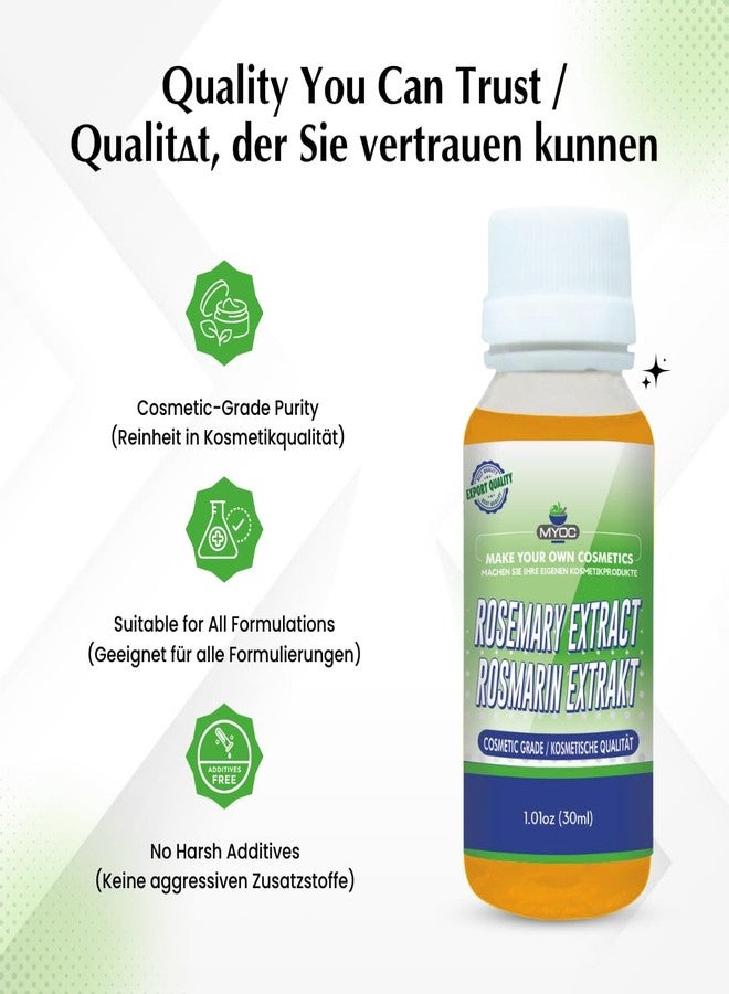 Myoc Liquid Rosemary Extract - Natural Herbal Extract for Skincare, Personal Care & Culinary Applications - 30ml - Image 5