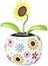 baolaili Sunflower Solar Dancing Solar Toys Solar Dancing FlowerSolar Powered Swinging Animated Dancer Toy Car Decoration for Car Dashboard Office Desk Dancer Toy - Image 3