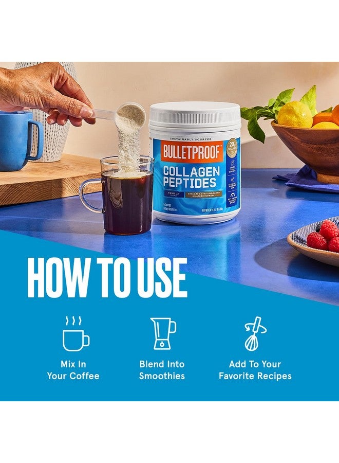 Bulletproof Vanilla Collagen Peptides Powder with MCT Oil, 17.6 Ounces, Grass-Fed Collagen Protein for Skin, Bones and Joints - Image 4