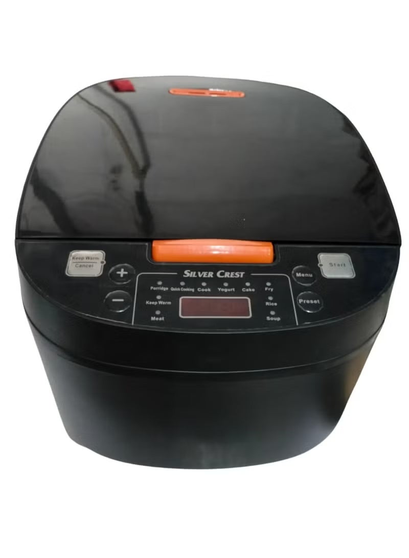 سيلفر كريست Silver Crest 5L Smart Electric Rice Cooker | 900W Power | 9 Cooking Menus | Non-Stick Inner Pot | Fuzzy Logic Technology | Compact Design | Perfect Rice, Porridge, Steam & Multi-Function Cooking Made Easy - Image 1