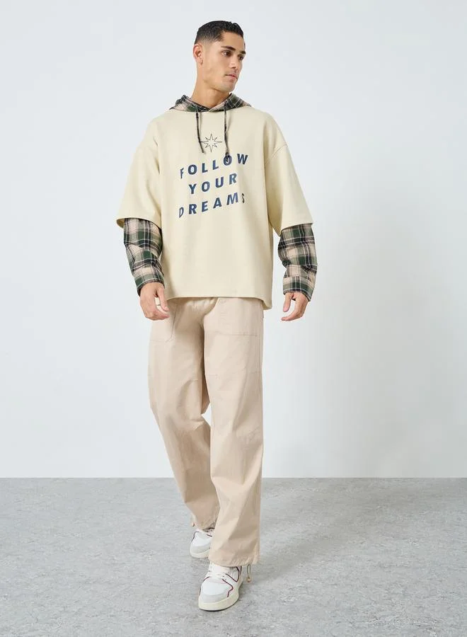 ستايلي بنطال جوغر بيج بحافة مطاطية