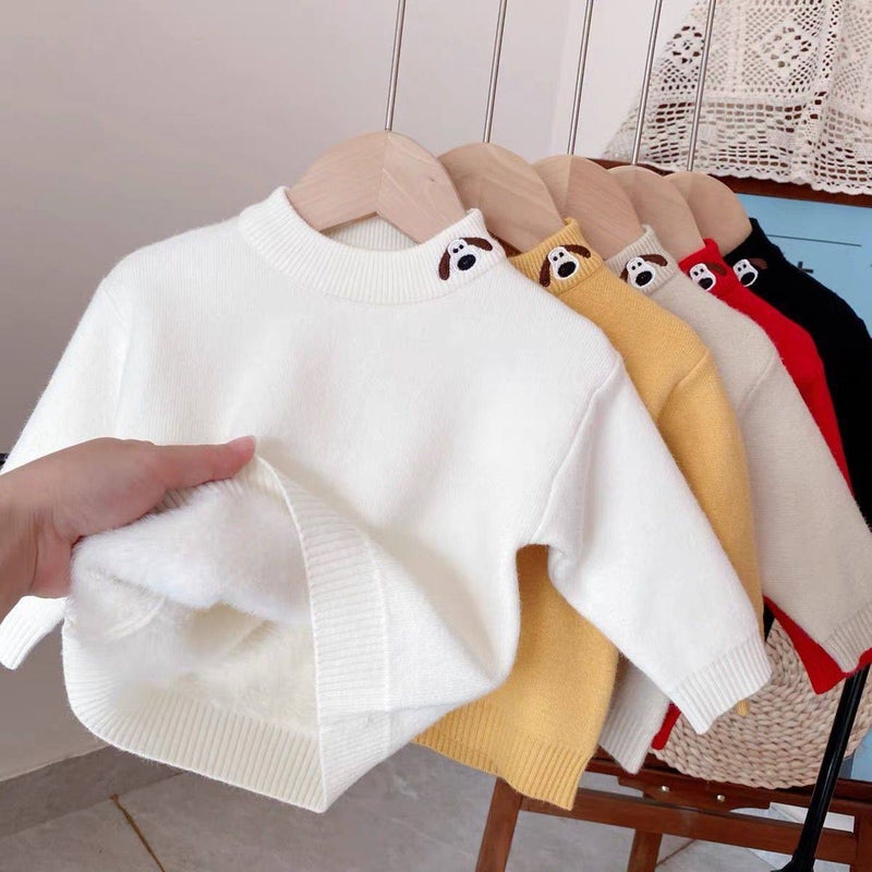 Kids Fleece Lined Sweater - Image 2