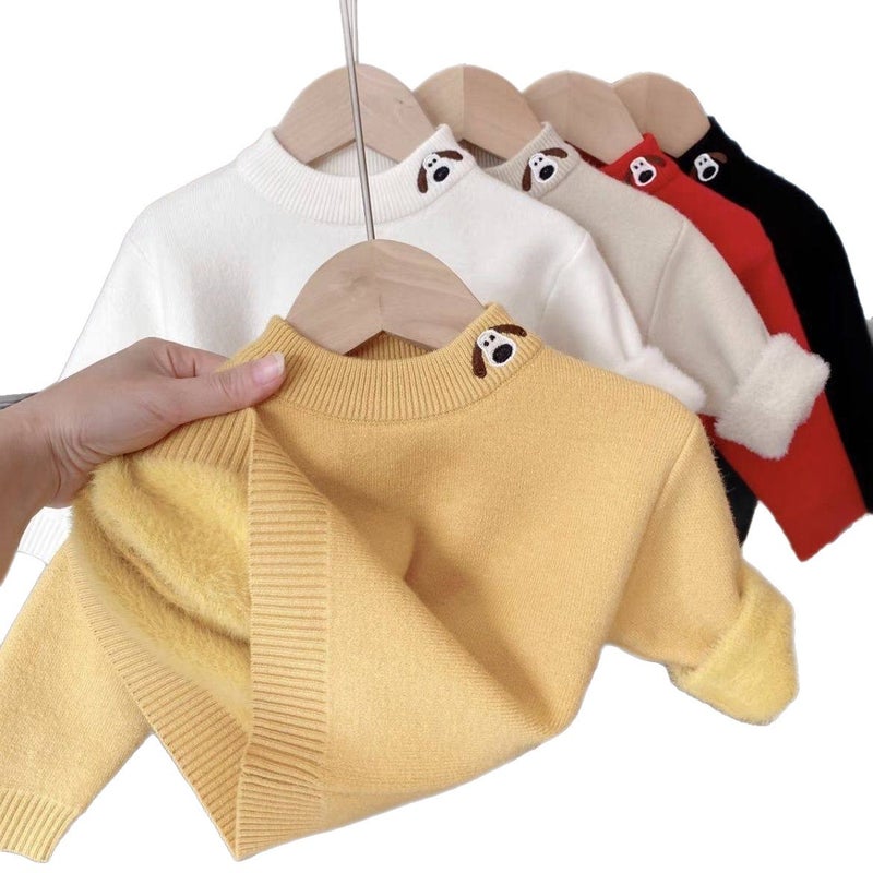 Kids Fleece Lined Sweater - Image 5