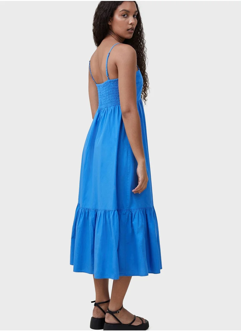 Cotton On Strappy Ruffle Hem Dress