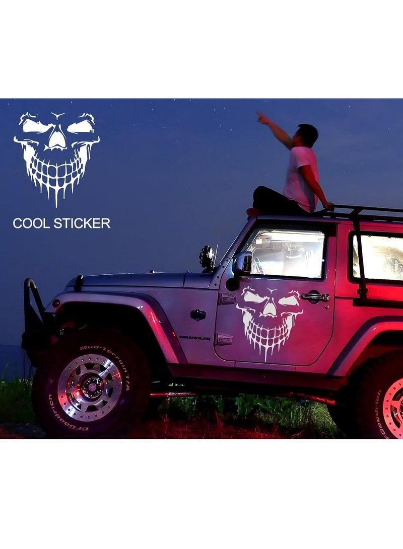 Loquat 1 Sheet White Marking Decal for Car Headlights Car Sticker Vinyl Funny Car Sticker Removable Marking Decal for Car and Window - Image 4