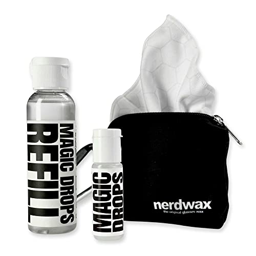 Nerdwax Magic Drops Glasses Cleaning Kit A Magical Clean for Your Sunnies Specs Screens - Image 1