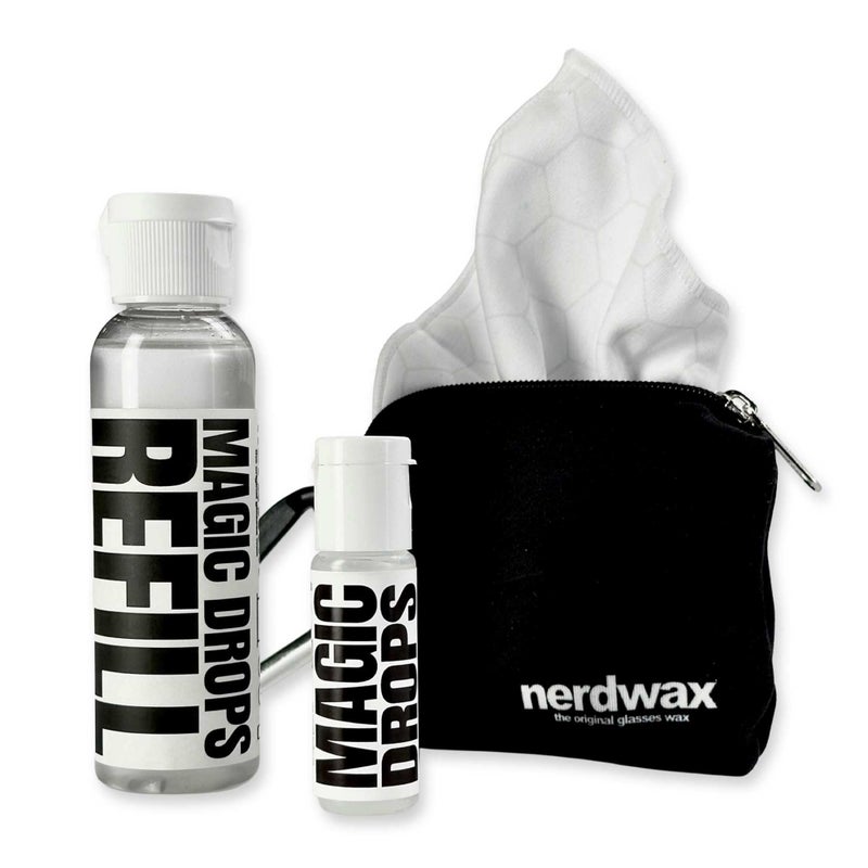 Nerdwax Magic Drops Glasses Cleaning Kit A Magical Clean for Your Sunnies Specs Screens - Image 2