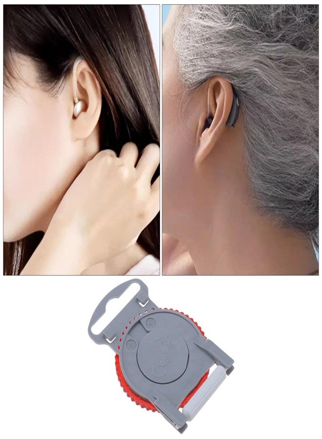 ECSiNG Earwax Filter Compatible with Siemens W-Best Rexton Hearing Aid Protection HF4 Pro Earwax Guard Waterproof Cover Hearing Assistance Accessories Red - Image 3
