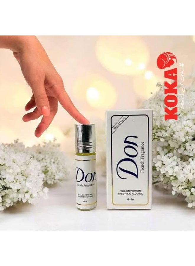 دون عطر فرينش فراجرانس رول أون من الكحول - 6 مل - Image 4