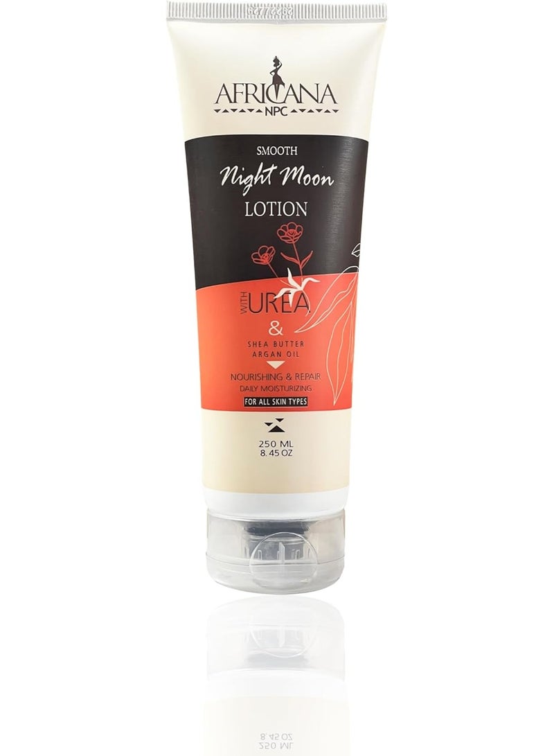 Smooth Night Moon Lotion With Urea Shea Butter Argan Oil 250ml